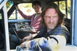 Michael Raymond-James and Donal Logue in Terriers