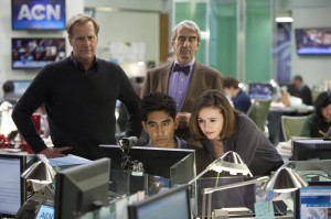 The cast of The Newsroom