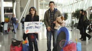 Tina Fey and James Marsden in 30 Rock