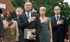 The cast of House of Cards