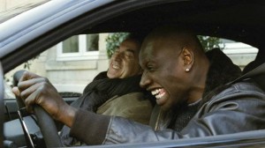 François Cluzet and Omar Sy in The Intouchables