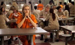 Taylor Schilling in Orange is the New Black