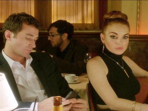 James Deen and Lindsay Lohan in The Canyons