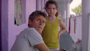 Willem Dafoe and Brooklynn Prince in The Florida Project