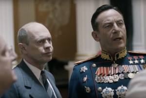 Steve Buscemi and Jason Isaacs in The Death of Stalin