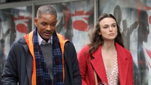 Will Smith and Keira Knightley in Collateral Beauty 