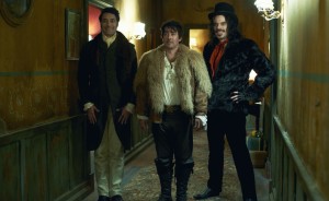 Taika Waititi, Jonny Brugh and Jemaine Clement in What We Do in the Shadows