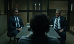 Jonathan Groff and Holt McCallany in Mindhunter