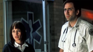 Patricia Arquette and Nicolas Cage in Bringing out the Dead