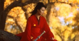 Maggie Cheung in "Hero"
