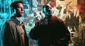 Val Kilmer and Derek Luke in "Spartan"